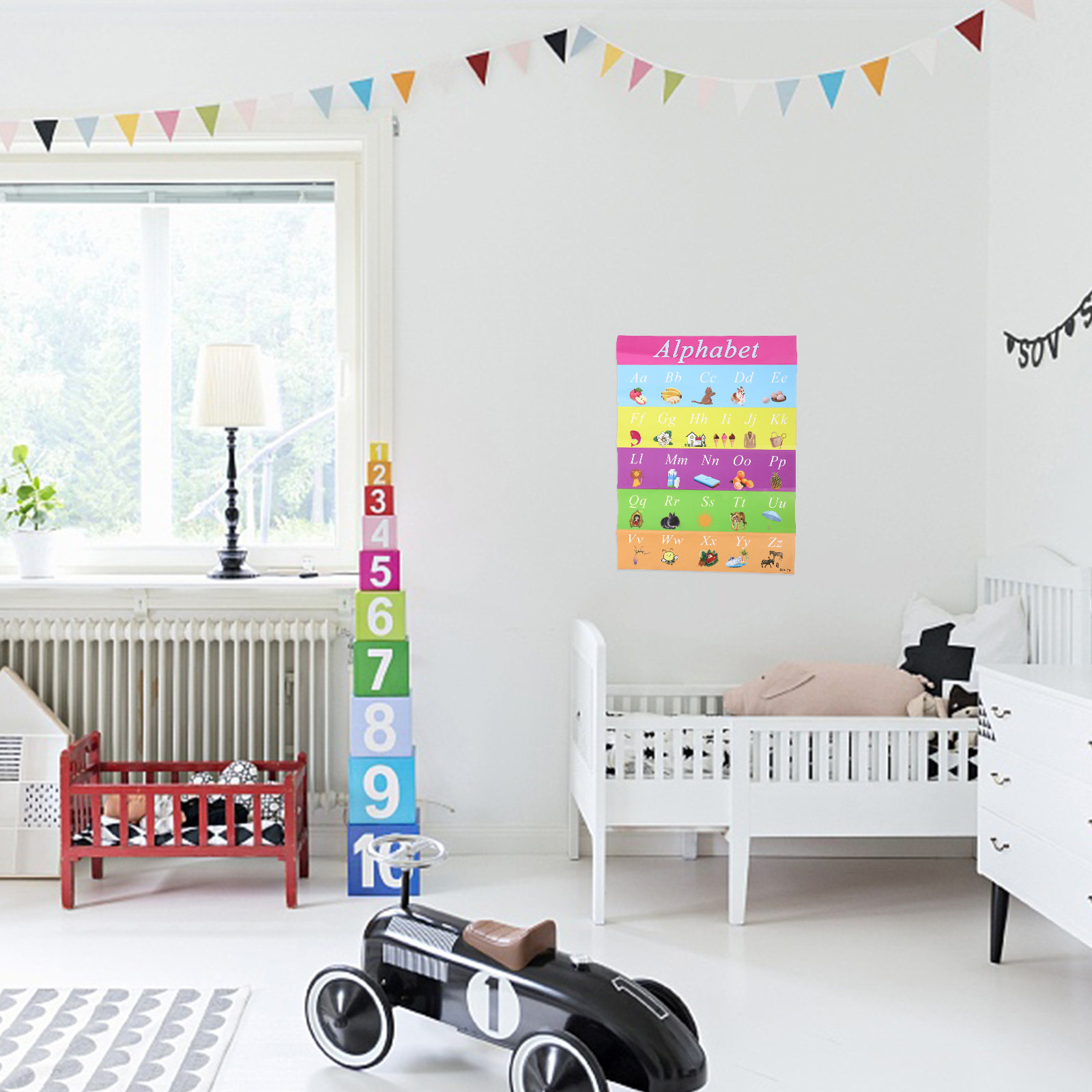 Kids Educational Poster - Poster Educativo per l'Educazione Precoce 30x40cm,