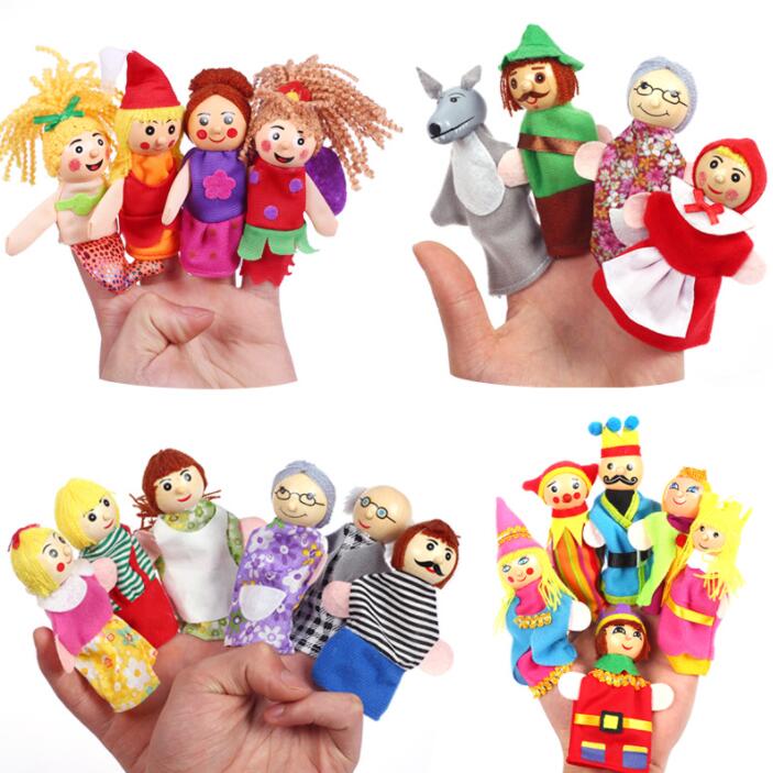 Happy Kids Education - lotto di burattini per il pollice