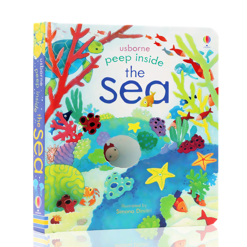 Peep Inside Usborne Libro Libr - Kids Education Age recensione e prezzo