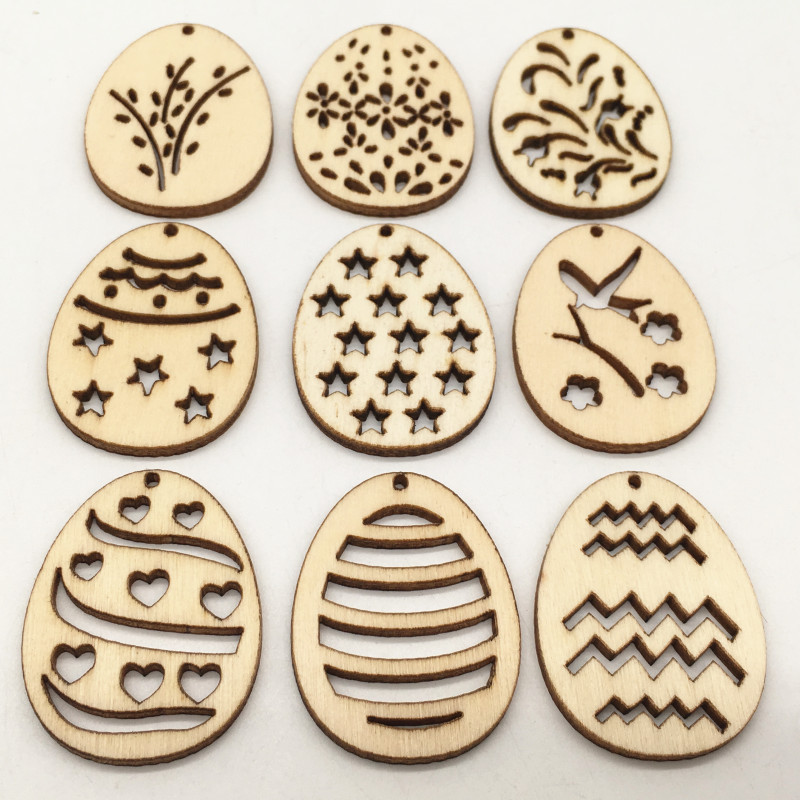50 pezzi di uova di legno tagl - Happy Kids Education recensione e prezzo