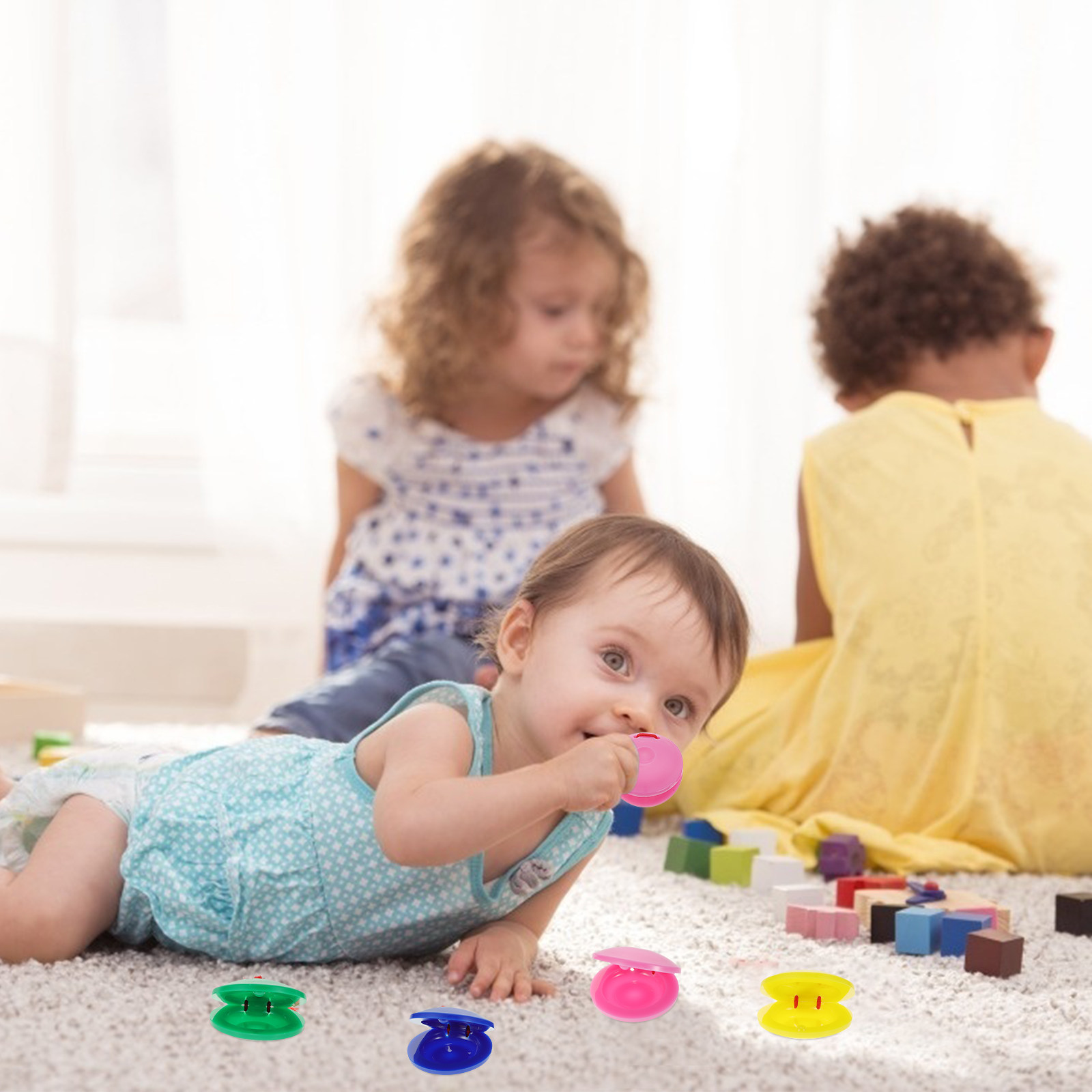 8 pezzi di castagnette creativ - Kids Education Help recensione e prezzo