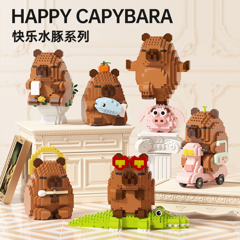 Happy Capybara Building Blocks - Happy Kids Education recensione e prezzo